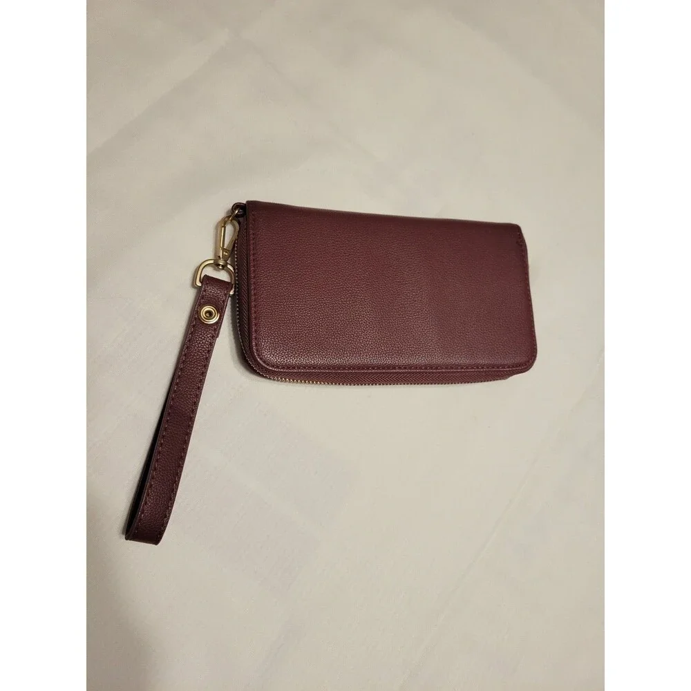 Thirty One Women's Wallet All About the Benjamins In Deep  Merlot
